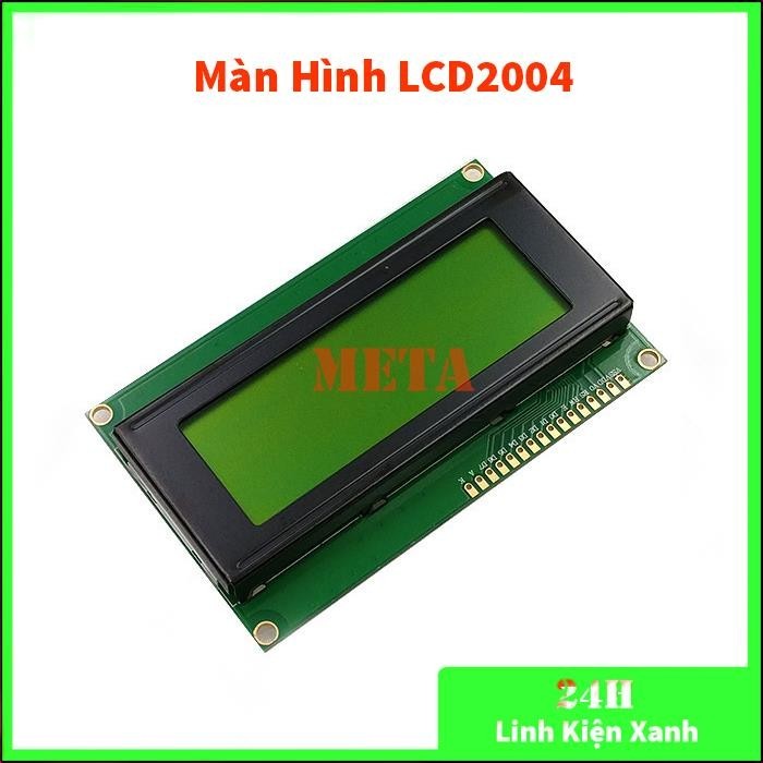 Màn hình LCD2004 LCD2004A xanh lá, kèm mạch chuyển đổi I2C | Shopee ...