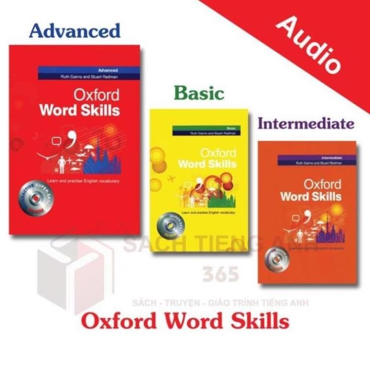 Oxford Word Skills - 1st - Basic/ Intermediate/ Advanced - Tặng Audio ...