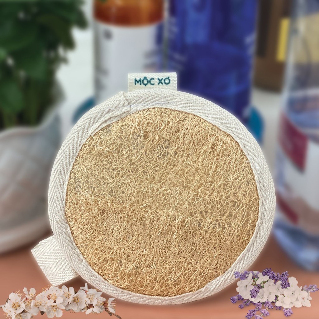 Bông Tắm Xơ Mướp, Bông Rửa Mặt Xơ Mướp, Bông Tẩy Trang Xơ Mướp