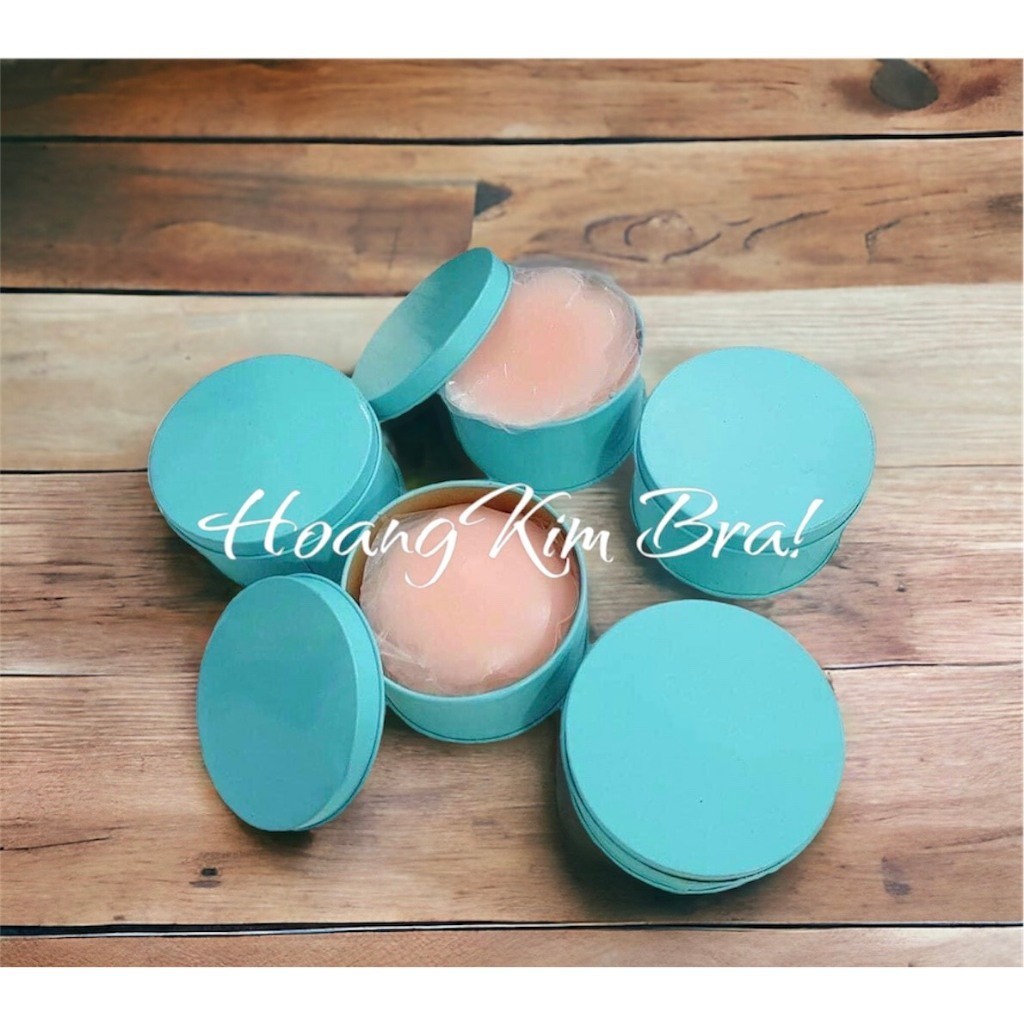 Miếng dán ngực silicon dán ti Hộp 5 cặp sử dụng nhiều lần PK01 -PINKBIKINI