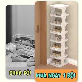AMZO_KỆ GIÀY DÉP NHIỀU TẦNG LẮP GHÉP ĐA NĂNG HIỆN ĐẠI (CÓ THỂ CHỌN MÀU)