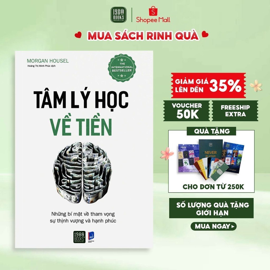 Bìa sách Tâm Lý Học Về Tiền