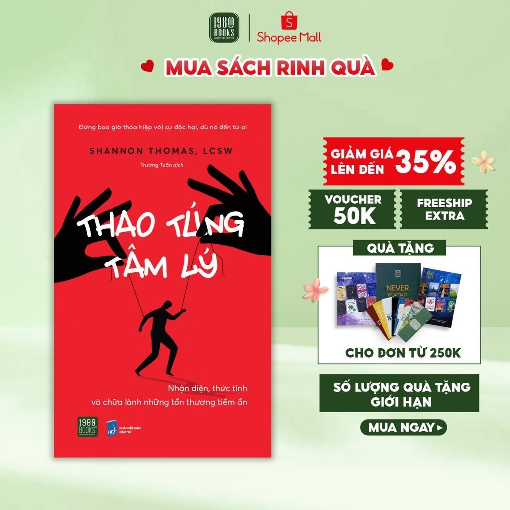 Bìa sách Thao túng tâm lý 1980BOOKS