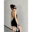 Jumpsuit Hai Dây Có Mút Sợi Mảnh BB Khoét Lưng Sâu Siêu Sexy Bodysuit Chất Thun Tăm Xịn - BBS033