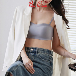 Áo Lót Nữ Su Quả Ngang Nâng Ngực Không Gọng Chống Tụt Tạo Khe Cao Cấp 4033 BC_CHIC LINGERIE
