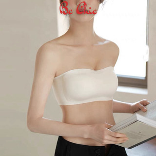 Áo Lót Nữ Su Quả Ngang Nâng Ngực Không Gọng Chống Tụt Tạo Khe Cao Cấp 4033 BC_CHIC LINGERIE