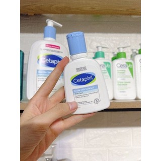 sữa rửa mặt Cetaphil giúp làm sạch mụn, an toàn cho da nhạy cảm