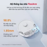 Robot Hút Bụi Lau Nhà Roborock Qrevo Edge 5V1 Tự Đổ Rác, Giặt Sấy Giẻ Chính Hãng — ảnh 4