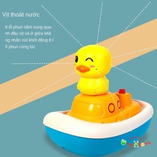 (MẪU MỚI 2023)  SET Full bộ 3 vịt/gấu phun nước kèm vòi sen, đồ chơi nhà tắm - hàng sẵn giao ngay