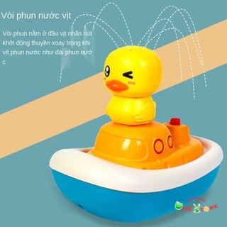 (MẪU MỚI 2023)  SET Full bộ 3 vịt/gấu phun nước kèm vòi sen, đồ chơi nhà tắm - hàng sẵn giao ngay