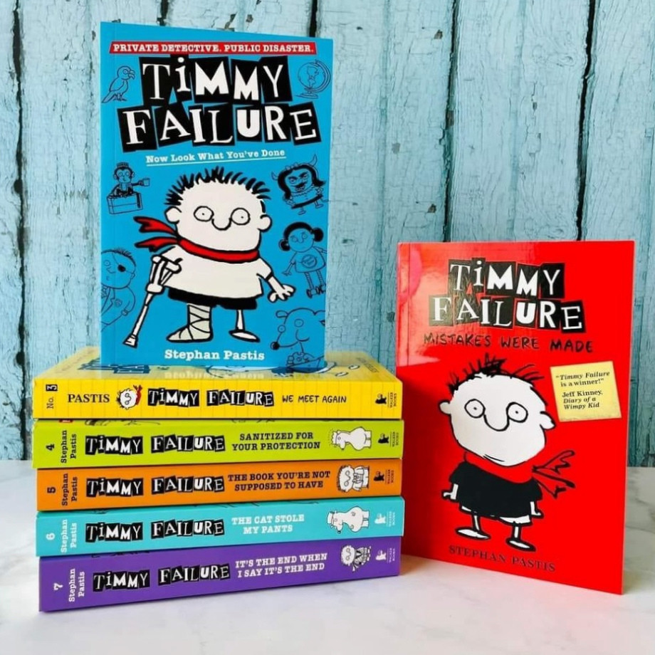 Bộ truyện Timmy Failure (7 cuốn bản tiếng Anh) | Shopee Việt Nam