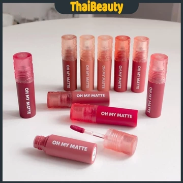 Son Oh my matte cloud mềm môi son kem lì dưỡng ẩm cho môi ( 2P original ) có 10 màu chính hãng nội địa Thái - Thaibeauty