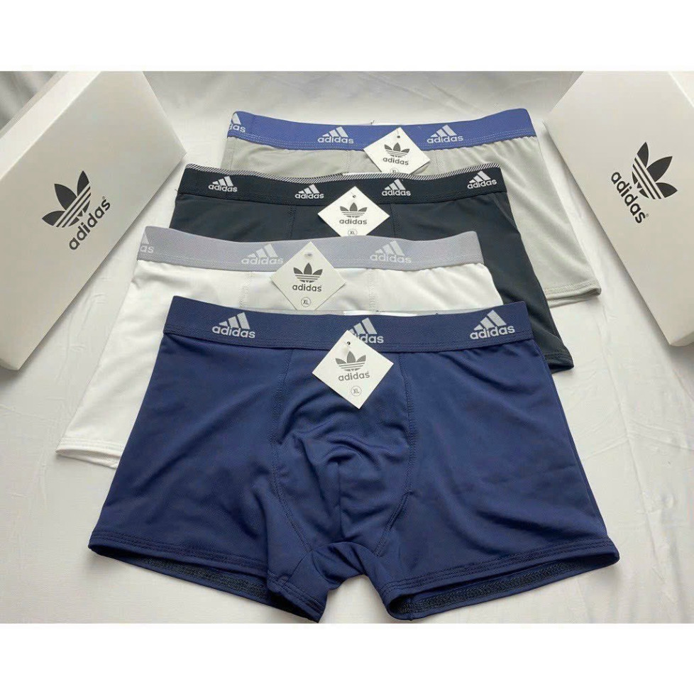 Quần Lót Nam [ COMBO 5C] quần lót boxer nam DA thun lạnh thoáng khí co giãn 4 chiều set 5 màu DA01