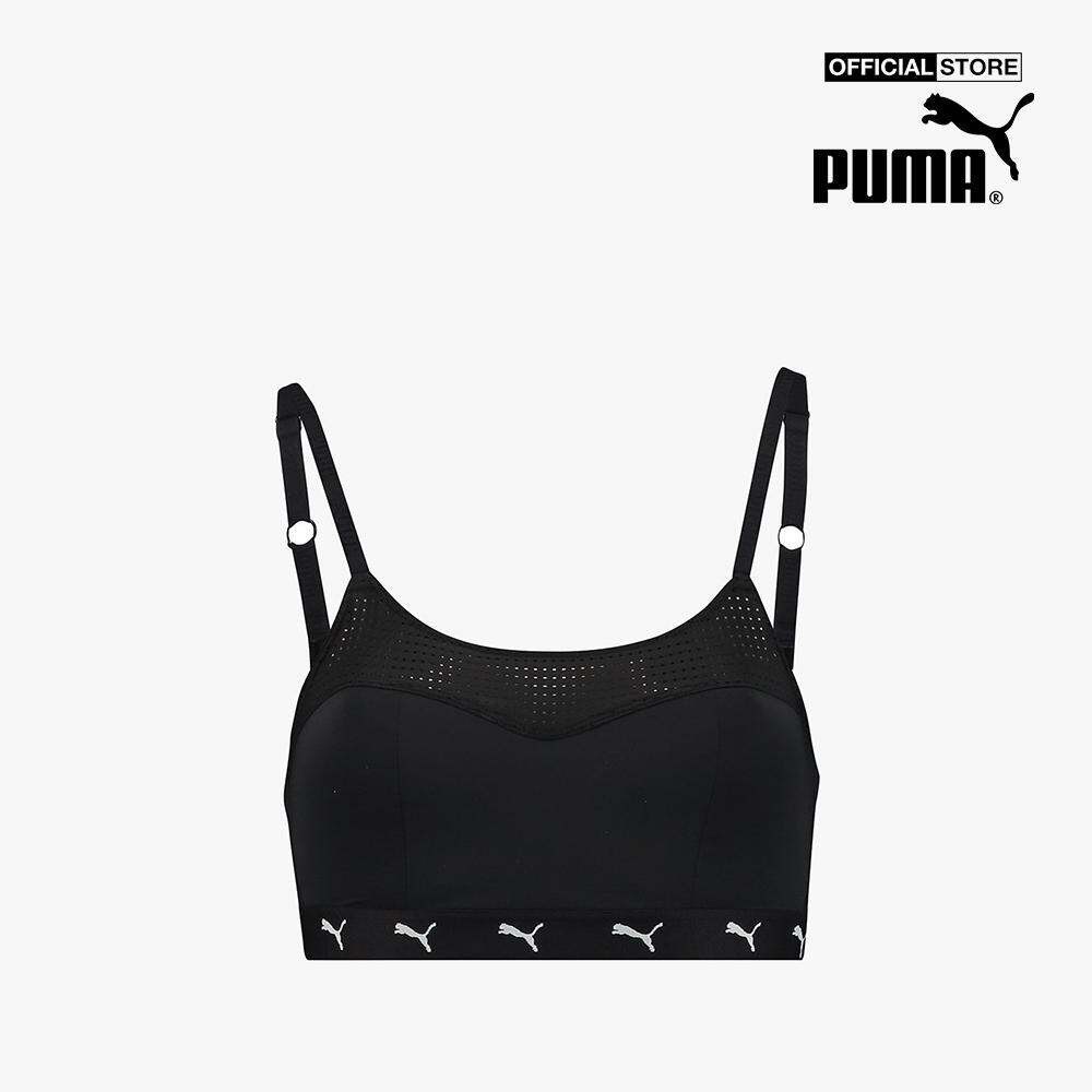 PUMA - Áo bra thể thao nữ Fit Mid Impact