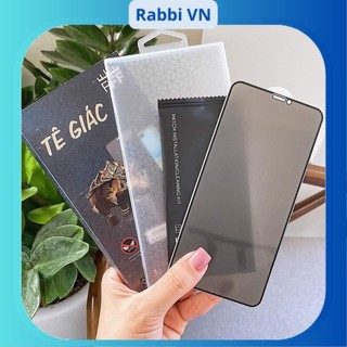 [Chống Nhìn Trộm] Kính Cường Lực Tê Giác Full màn 7plus/8/8plus/x/xr/xs/11/12/13/14/15/pro/plus/promax RABBI