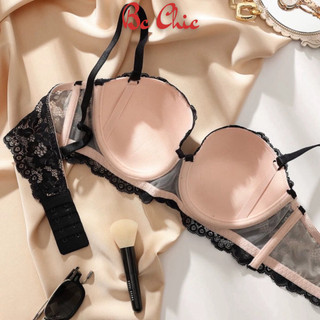Áo Lót Nữ Ren Hoa Cup Ngang Gọng Silicon Đệm Mỏng Mềm Mại Cao Cấp A 728 BC_CHIC LINGERIE