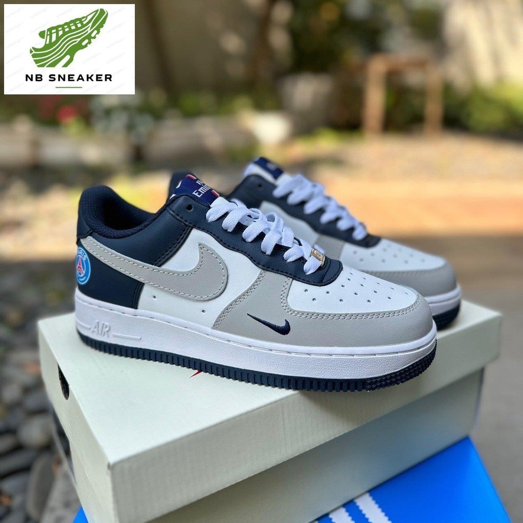 Giay Th Thao AF1 X PSG Custom Low gi y th thao af1 xam xanh than hang cao c p full box ph ki n
