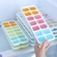 KHAY ĐÁ TỦ LẠNH 14 VIÊN SILICON, có nắp đậy an toàn tiện lợi, Khay Làm Đá