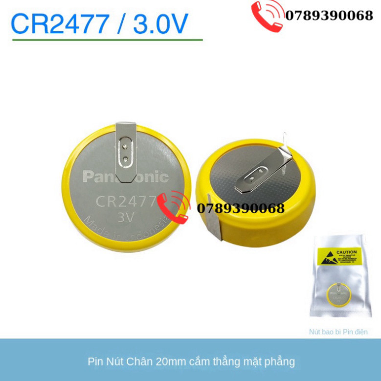 Panasonic Cr2477 Pin Nút Điện Tử Lithium 3V Nồi Cơm Điện Ngang | Shopee ...