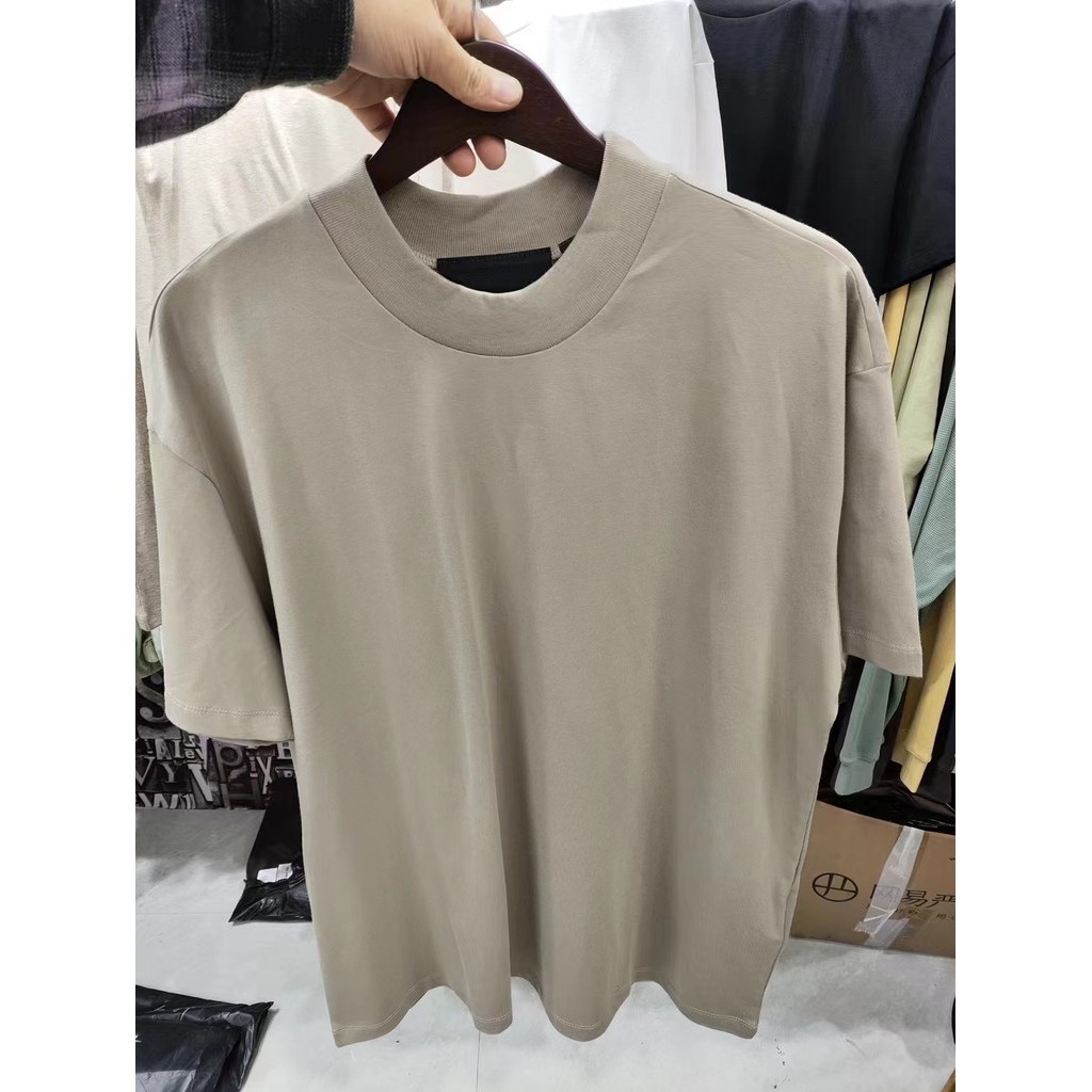 Áo thun FOG Fear of God tay ngắn dáng rộng, thiết kế mới với chữ lưng cá tính