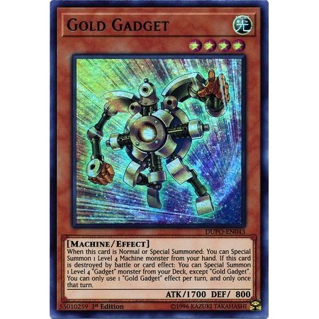 Yu-Gi-Oh! Carta Colossal Fighter (PGLD-EN043) – Premium Gold 1st Edition – Gold Rare