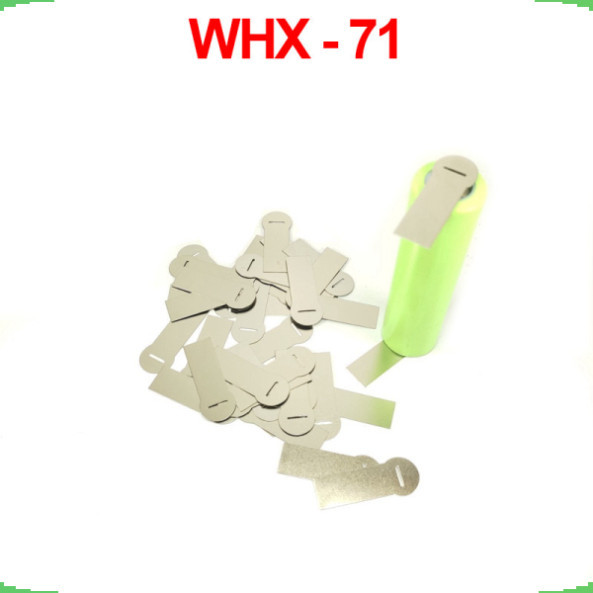 [Giá bán sỉ] (100 miếng) Kẽm hàn đầu pin 18650 mạ niken