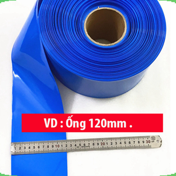 [Giá bán sỉ] Màng co nhiệt PVC bọc pin từ 18 - 455mm