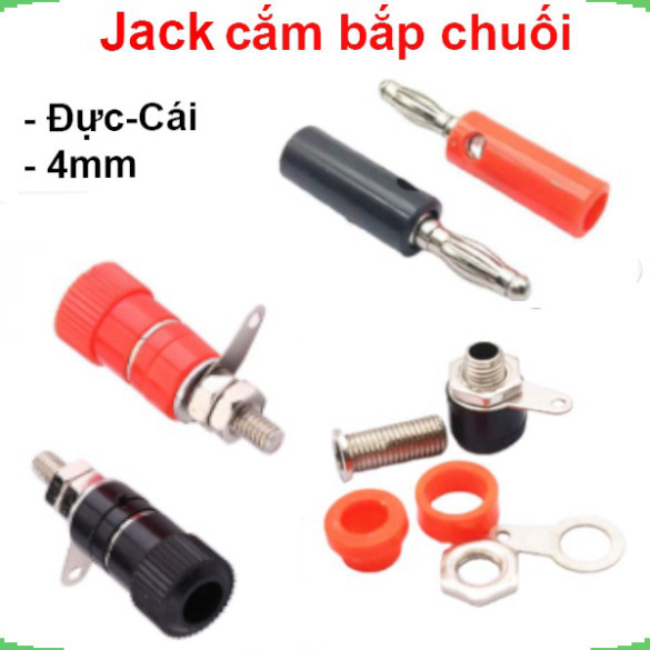 [Giá bán sỉ] (5 cái) Phích cắm bắp chuối 910MR/JS - 910B