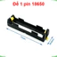 Đế pin 18650 chân đồng mạ vàng hàn PCB