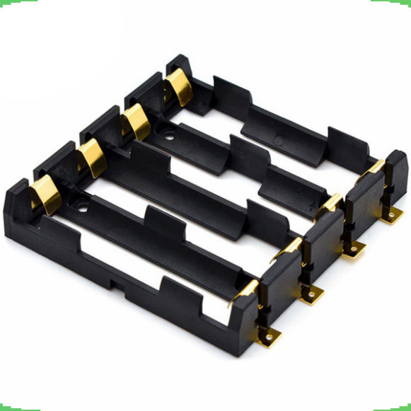 [Giá bán sỉ] Đế pin 18650 chân đồng mạ vàng hàn PCB