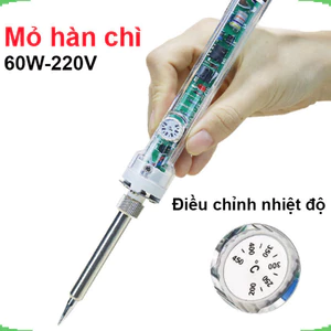 Mỏ hàn chì, hàn thiếc 907 / 907S điều chỉnh nhiệt độ 220V 60W