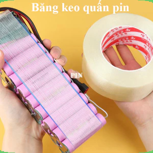 Băng dính/băng keo sợi thuỷ tinh caro 1 mặt, cuộn 50 mét