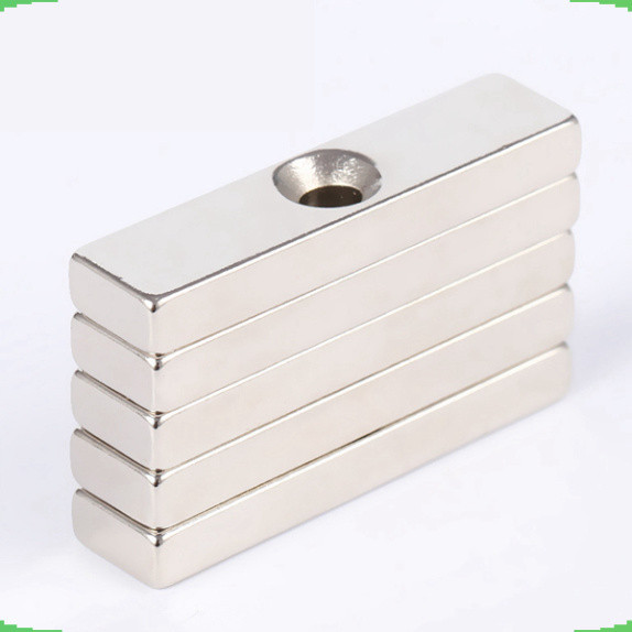 [Giá bán sỉ] (5 cái) Nam châm đất hiếm vuông , chữ nhật 1 lỗ
