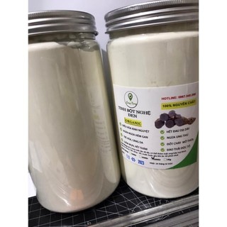 Tinh Bột Nghệ Đen  LengKengFarm Nguyên Chất Organic