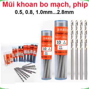 Mũi khoan bo mạch, phíp, PCB, Gỗ... vật liệu mềm.