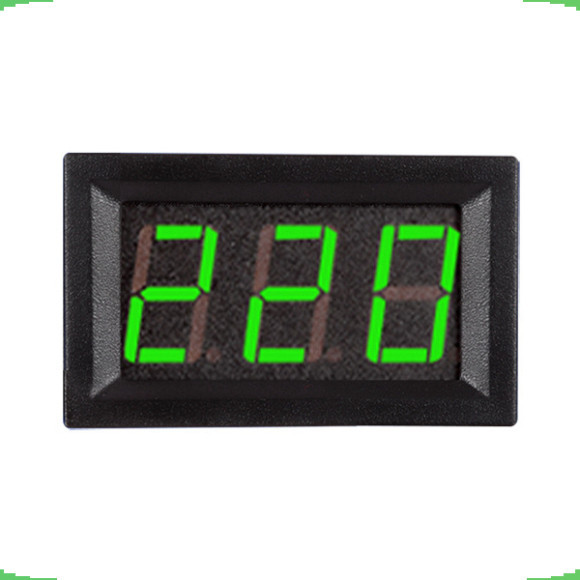 Đồng hồ hiển thị điện áp AC 220V 2 Dây
