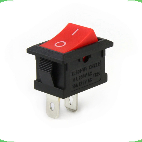[Giá bán sỉ] (10 cái) Công tắc bập bênh KCD1 - 101 6A - 250V 15x21mm