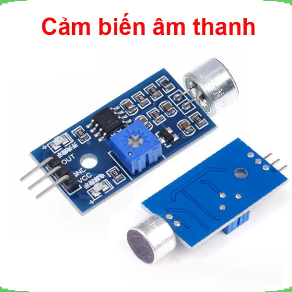Mạch cảm biến âm thanh, cảm biến âm lượng, tắt mở ứng dụng