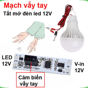 Mạch Cảm biến tắt mở LED 12V