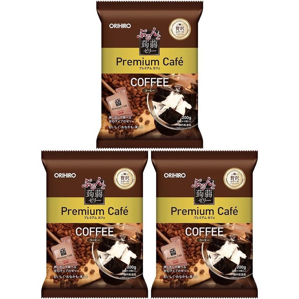 [Trực tiếp từ Nhật Bản] [Bộ 3 túi] Orihiro Purunto Konnyaku Jelly