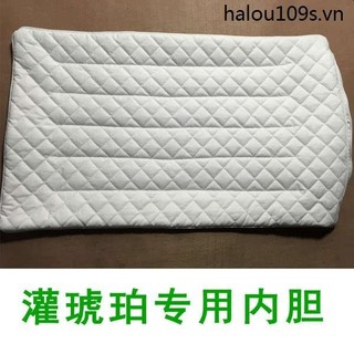 Hộ Gia Đình Hổ Phách Lót Gối Đổ Sáp Ong, Lót Bao Cassia Hạt, Đệm Cao