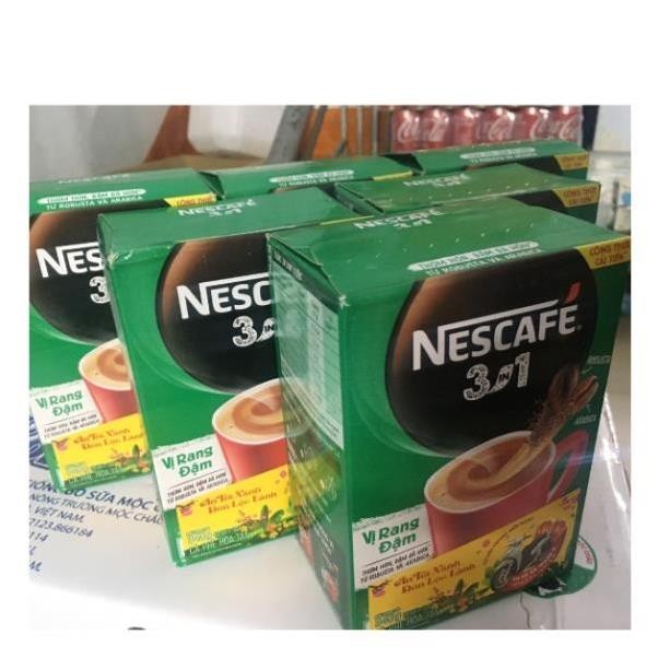 Hộp Nescafe 3in1 đậm đà 340g hộp 20 gói, đậm chất cà phê | Shopee Việt Nam