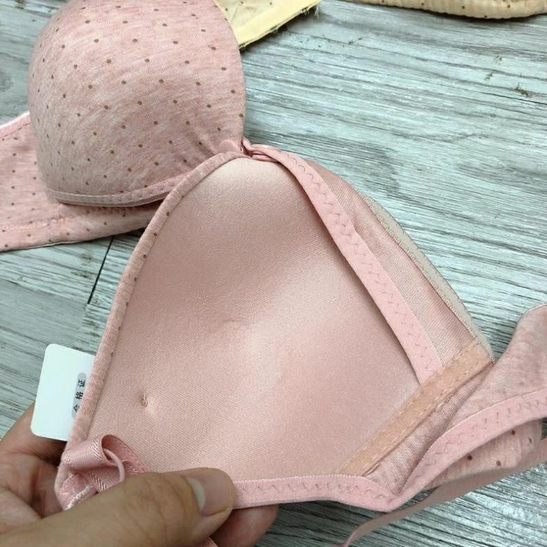 Áo Lót Cho Con Bú Khuy Mở Ngang | Áo Lót Bầu | Cotton Mềm Mại | Đệm Mỏng AL011-Khoaibaby