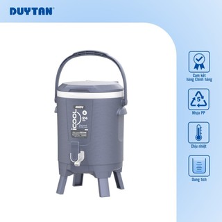Bình Đá Icool 20 DUY TÂN nhựa PP, giữ lạnh đến 24 giờ, có quai xách, vòi lấy nước