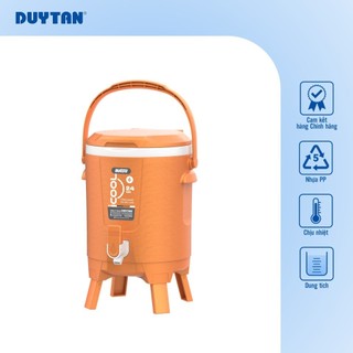 Bình Đá Icool 20 DUY TÂN nhựa PP, giữ lạnh đến 24 giờ, có quai xách, vòi lấy nước