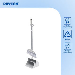 Bộ ky rác xếp DUY TÂN nhựa PP, 1 bộ gồm 1 chổi quét nhựa và 1 ky rác có thể xếp gọn