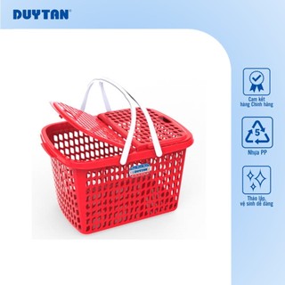 Giỏ Nắp Nhí 2016 DUY TÂN nhựa PP, giỏ xách có quai tiện lợi