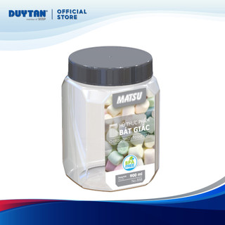 Hũ Thực Phẩm Matsu Bát Giác 900ml 1400ml 1800ml 2300ml DUY TÂN nhựa PET, an toàn thực phẩm, sức khỏe