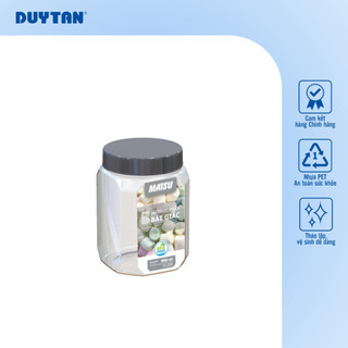 Hũ Thực Phẩm Matsu Bát Giác 900ml 1400ml 1800ml 2300ml DUY TÂN nhựa PET, an toàn thực phẩm, sức khỏe