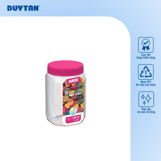 Hũ Thực Phẩm Matsu Bát Giác 900ml 1400ml 1800ml 2300ml DUY TÂN nhựa PET, an toàn thực phẩm, sức khỏe